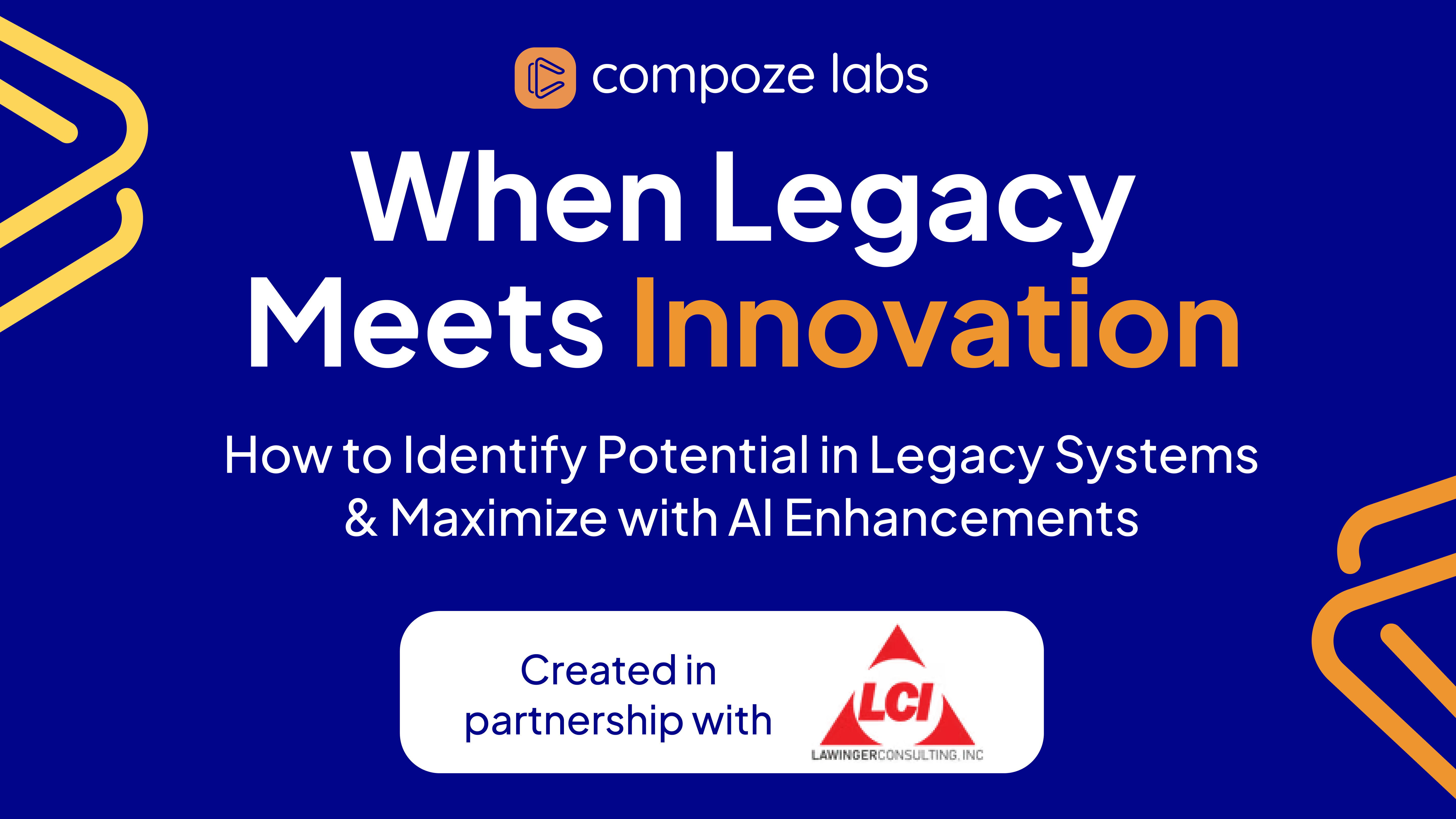When Legacy Meets Innovation
