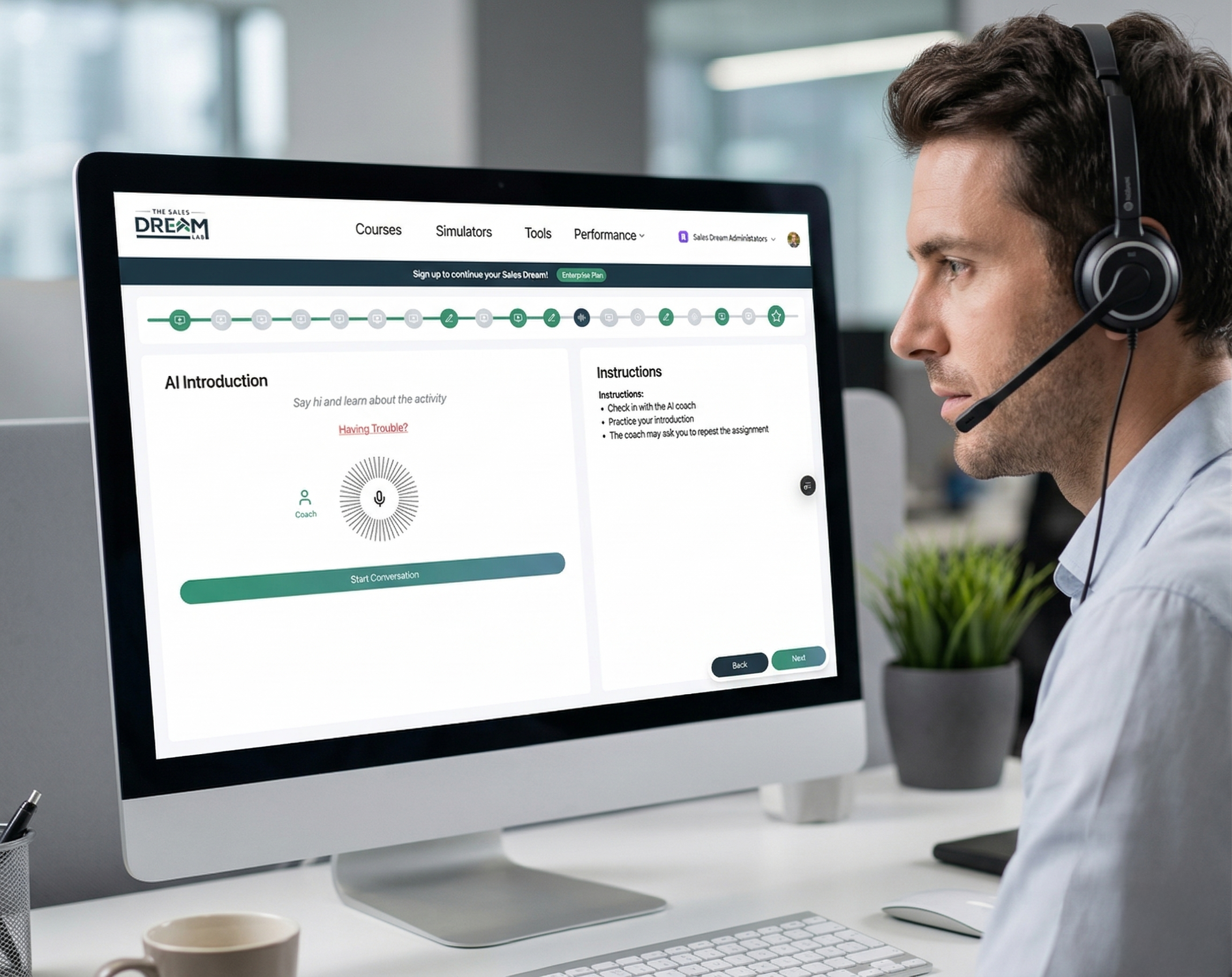 Sales Dream case study visual